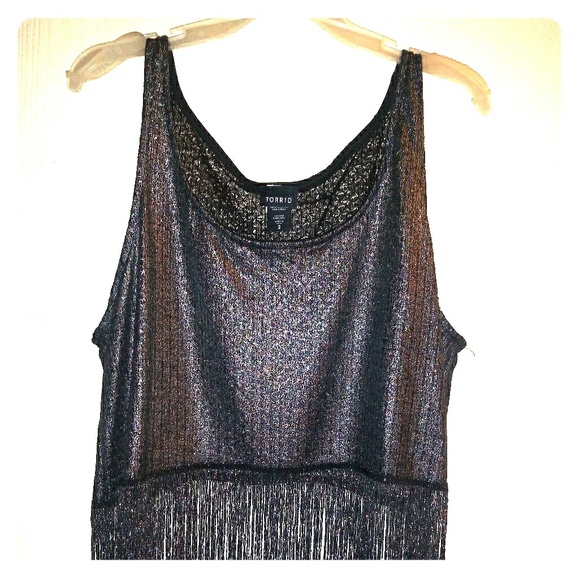 Torrid Tops - Torrid Fringe Crop Top